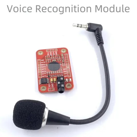 Speak Recognition, Voice Recognition Module V3, voice recognition module. Voltage 4.5-5.5V in stock