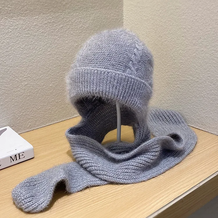 Beanie Hat Skull Slouchy Unisex Winter Elderly Women Cap Warm Snow Mother Scarf Integrated Ear Protection Elderly lady 7M994
Beanie Hat Skull Slouchy Unisex Winter Elderly Women Cap Warm Snow Mother Scarf Integrated Ear Protection Elderly lady 7M994