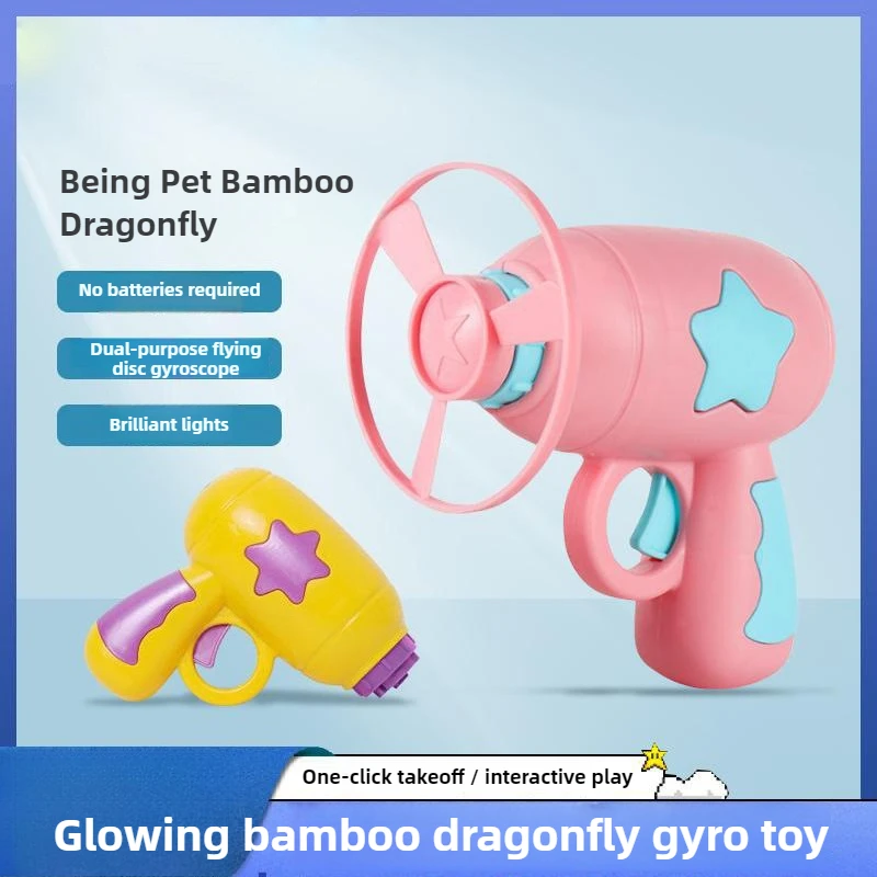 Dog Toys Flying Disc Gun Small Flying Saucer Rotating Gyro Ejection Dog Training Interaction Artifact Pet Toys Supplies
Dog Toys Flying Disc Gun Small Flying Saucer Rotating Gyro Ejection Dog Training Interaction Artifact Pet Toys Supplies
