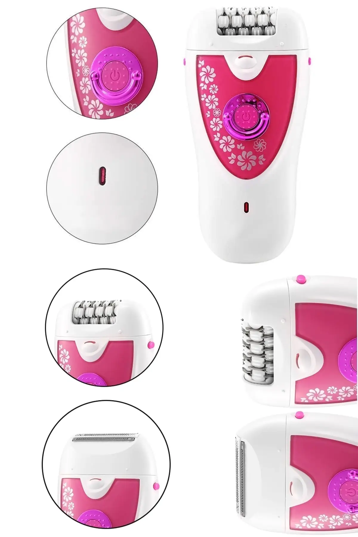 722-v Turbo 2 In 1 Waterproof Hair Removal Tool Epilator Device hair Removal Machine Women Care Kit
722-v Turbo 2 In 1 Waterproof Hair Removal Tool Epilator Device hair Removal Machine Women Care Kit