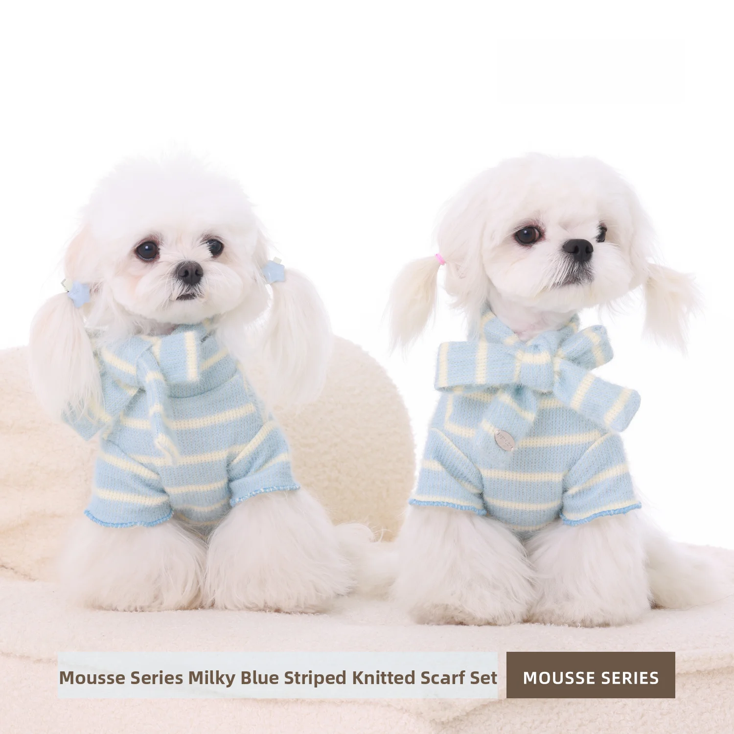 Pet Clothes Knitted Vest Scarf Stripe Pattern Soft Feeling Breathable Easy to Clean for Small to Medium Sized Pets
Pet Clothes Knitted Vest Scarf Stripe Pattern Soft Feeling Breathable Easy to Clean for Small to Medium Sized Pets