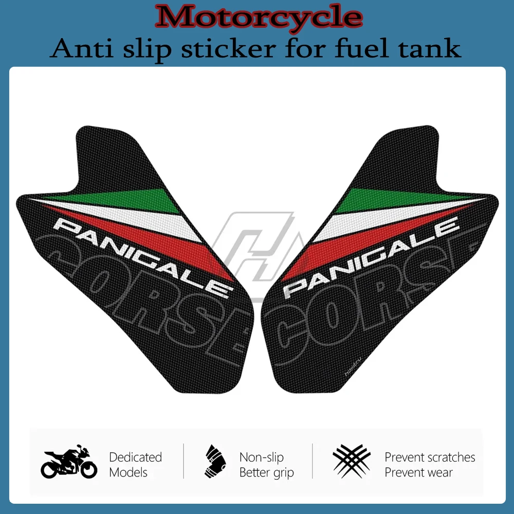 Motorcycle Anti-slip Side Tank Pad Protection Knee Grip Mat for Ducati Panigale 899 959 1199 1299 V2 Fuel tank side sticker
Motorcycle Anti-slip Side Tank Pad Protection Knee Grip Mat for Ducati Panigale 899 959 1199 1299 V2 Fuel tank side sticker