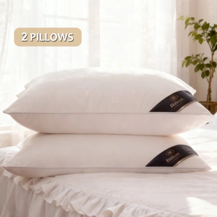 Adult Hypoallergenic Standard Polyester Bed Pillow, Soft, 2 Pack
Adult Hypoallergenic Standard Polyester Bed Pillow, Soft, 2 Pack