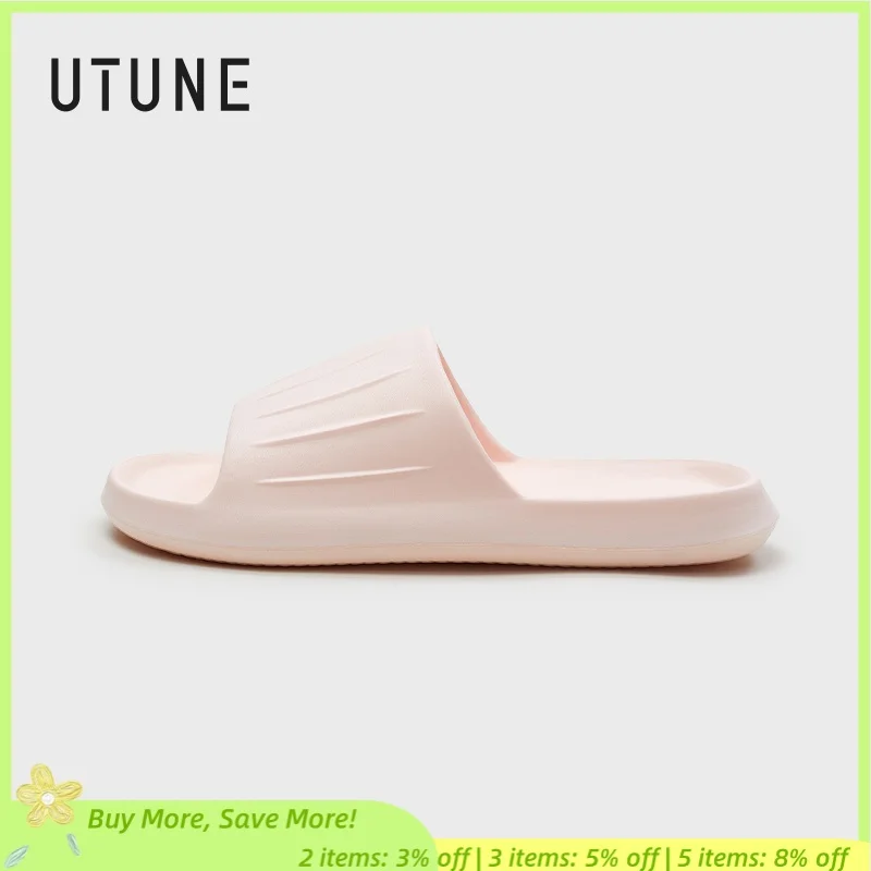 UTUNE-Anti-Slip Slippers for Women, Wear-Resistant, Unyielding, Bathroom Sandals, Flat-soled Sandals, 2021 Trend
UTUNE-Anti-Slip Slippers for Women, Wear-Resistant, Unyielding, Bathroom Sandals, Flat-soled Sandals, 2021 Trend