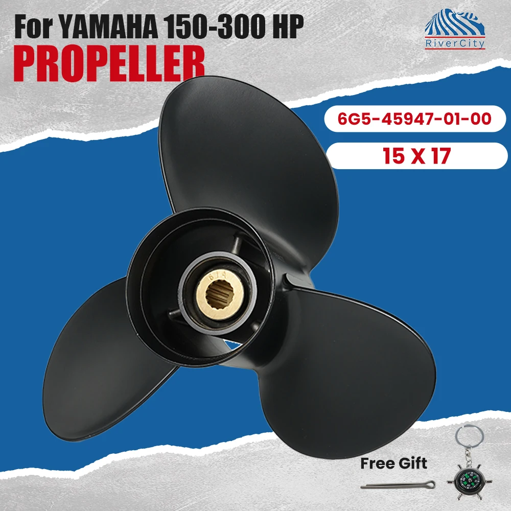 Boat Propeller 15*17 For Yamaha 150/160/170/180/190/200-300hp Outboard Screw Aluminum Boat Motor Propeller 3 Blade 15 Spline
Boat Propeller 15*17 For Yamaha 150/160/170/180/190/200-300hp Outboard Screw Aluminum Boat Motor Propeller 3 Blade 15 Spline