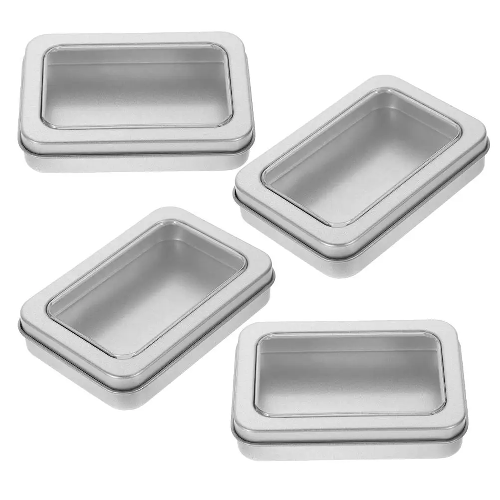 4PCS Card Storage Boxes 88x60x18mm Game Card Holder Full Open Window Practical Trading Case Small Item Organizer Storage
4PCS Card Storage Boxes 88x60x18mm Game Card Holder Full Open Window Practical Trading Case Small Item Organizer Storage