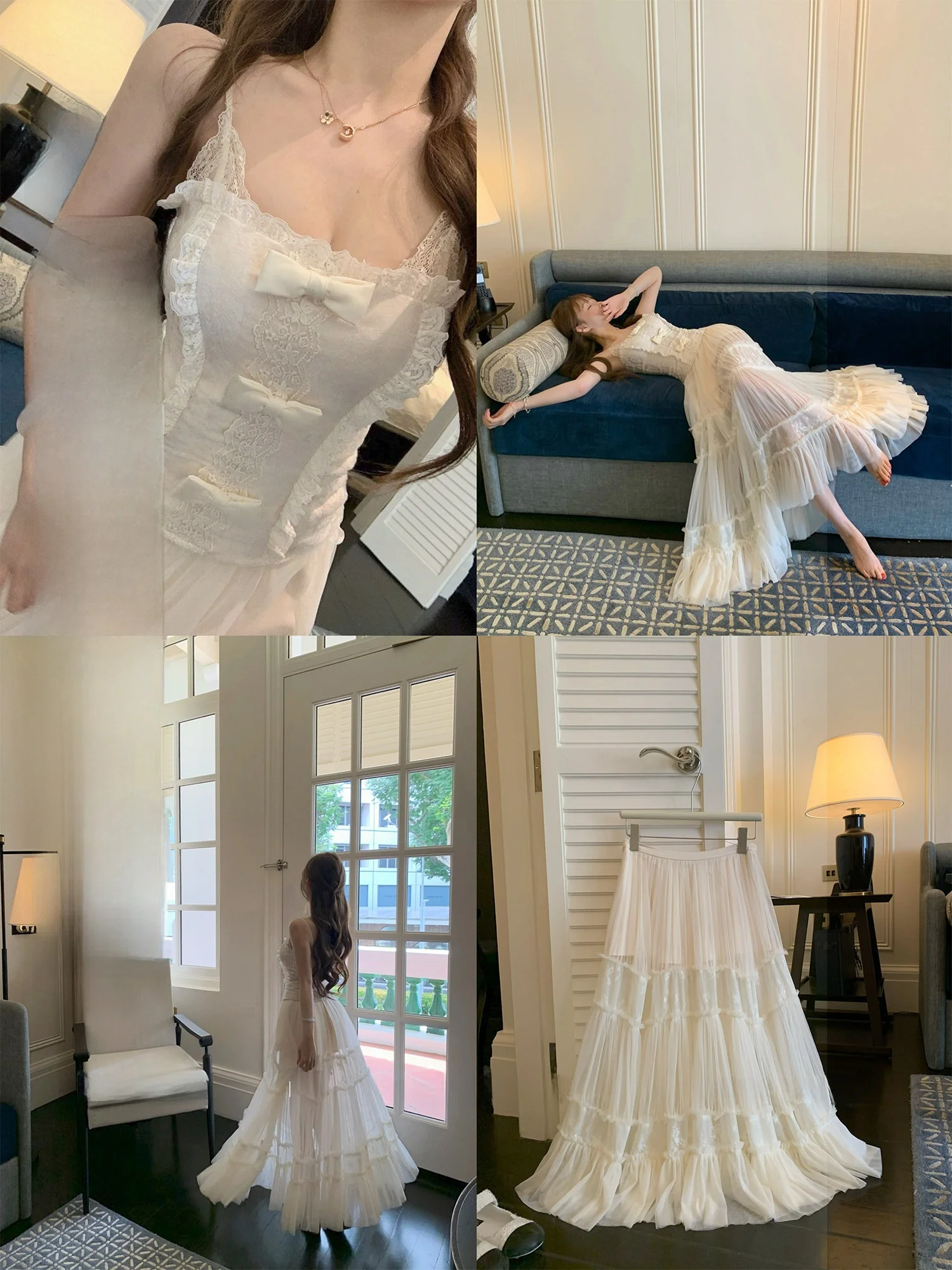 Женская весенняя полудлинная юбка Lukira Cysanthemum Clear Tea Lace Knot Vest Strap, дышащая, приятная к телу
Женская весенняя полудлинная юбка Lukira Cysanthemum Clear Tea Lace Knot Vest Strap, дышащая, приятная к телу