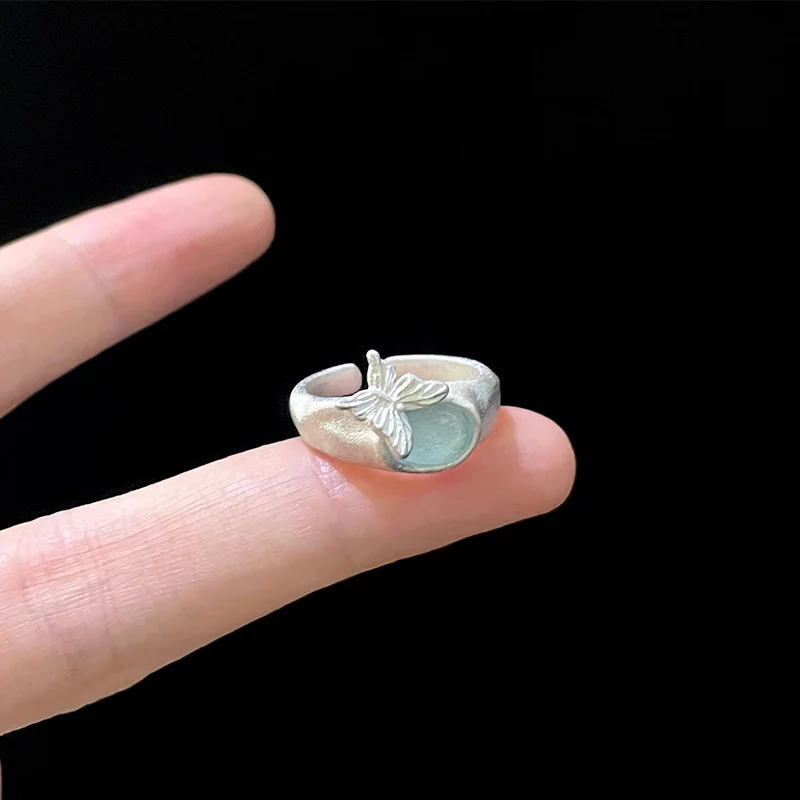 The Retro Classic Sea And Butterfly Ring Is A Jewelry Accessory For The Women's Carnival To Give To Your Girlfriend
The Retro Classic Sea And Butterfly Ring Is A Jewelry Accessory For The Women's Carnival To Give To Your Girlfriend