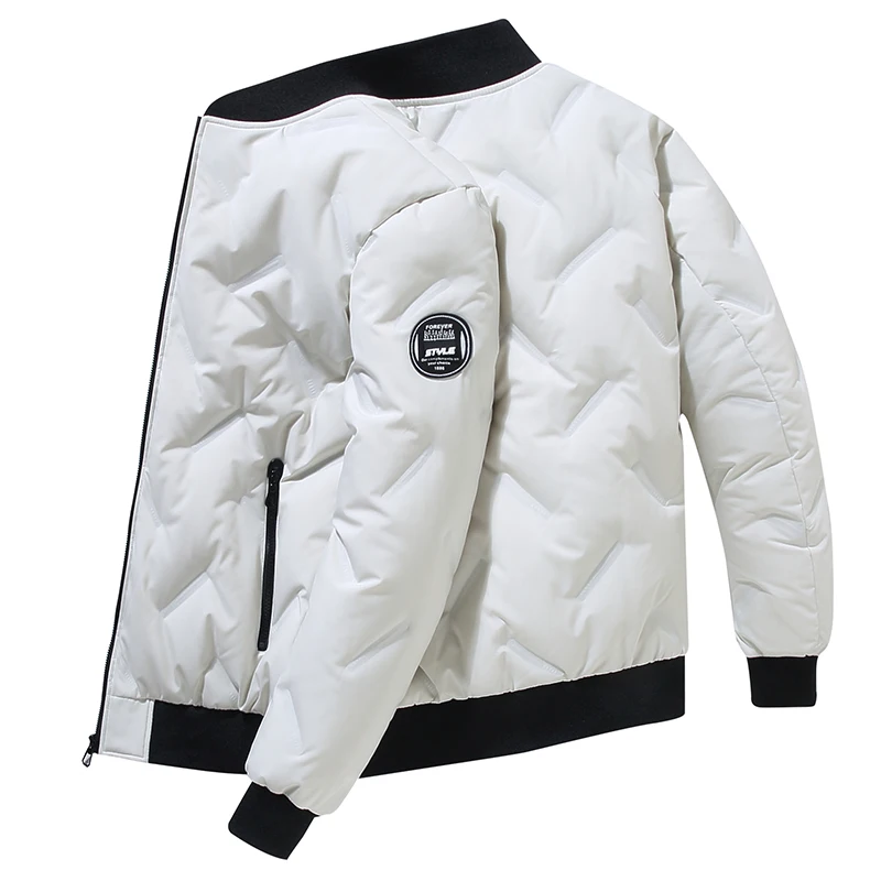 Faionable ort down Jaet Stand Collar Casual Warm Youth Men's Autumn Winter Outerwear Polyester Fiber White Du down
Faionable ort down Jaet Stand Collar Casual Warm Youth Men's Autumn Winter Outerwear Polyester Fiber White Du down