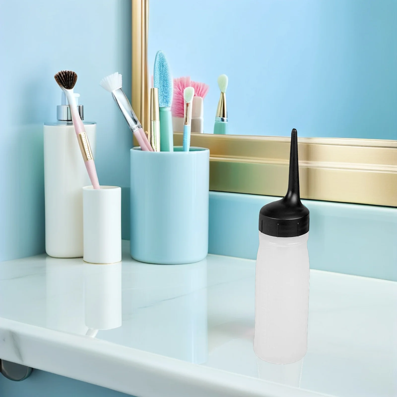 3pcs Empty Squeeze Bottles With Graduated Scale Fine Tip For Hair Color Dye Shampoo Conditioner Oil Applicator Salon Spa Barber
3pcs Empty Squeeze Bottles With Graduated Scale Fine Tip For Hair Color Dye Shampoo Conditioner Oil Applicator Salon Spa Barber