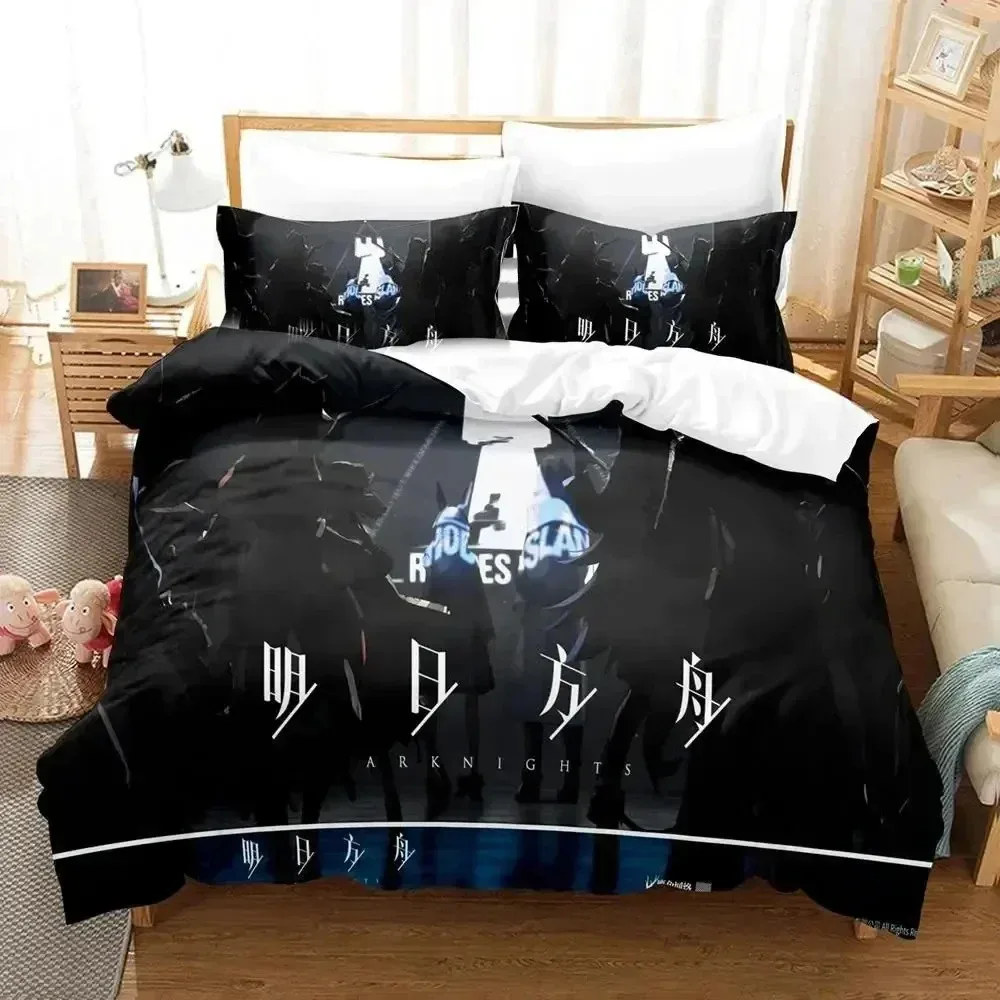 Home Textiles Anime Arknights Bedding Set Bedroom Soft Modern Bedspreads Comefortable Duvet Cover Quilt Cover And Pillowcase
Home Textiles Anime Arknights Bedding Set Bedroom Soft Modern Bedspreads Comefortable Duvet Cover Quilt Cover And Pillowcase