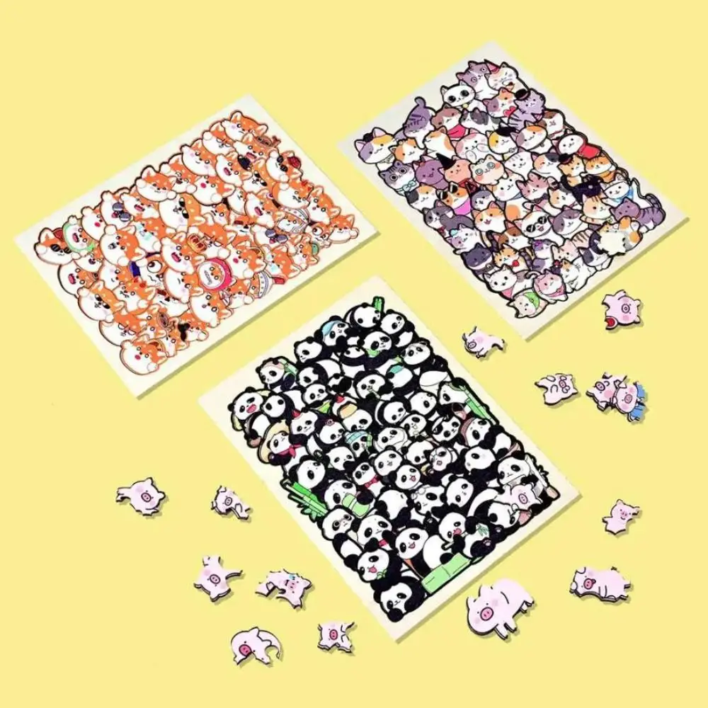 Irregular Shaped Animal Cat Jigsaw Puzzles Wooden Panda Cartoon Shape Puzzles Bear Crocodile Animal Shape Puzzles Educational
Irregular Shaped Animal Cat Jigsaw Puzzles Wooden Panda Cartoon Shape Puzzles Bear Crocodile Animal Shape Puzzles Educational