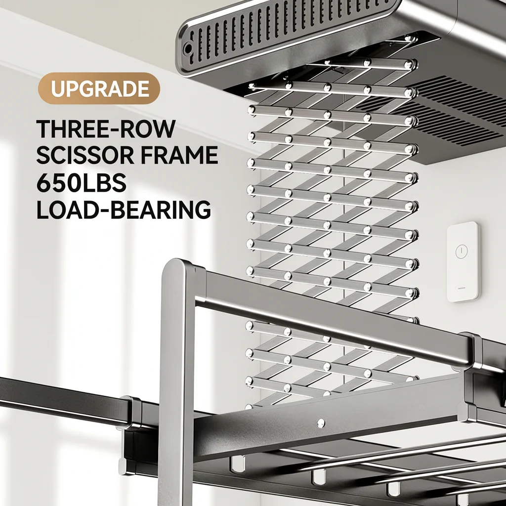 Электрическая умная сушилка для одежды с подогревом, дистанционным управлением и складной конструкцией для экономии места в домашних условиях
Электрическая умная сушилка для одежды с подогревом, дистанционным управлением и складной конструкцией для экономии места в домашних условиях