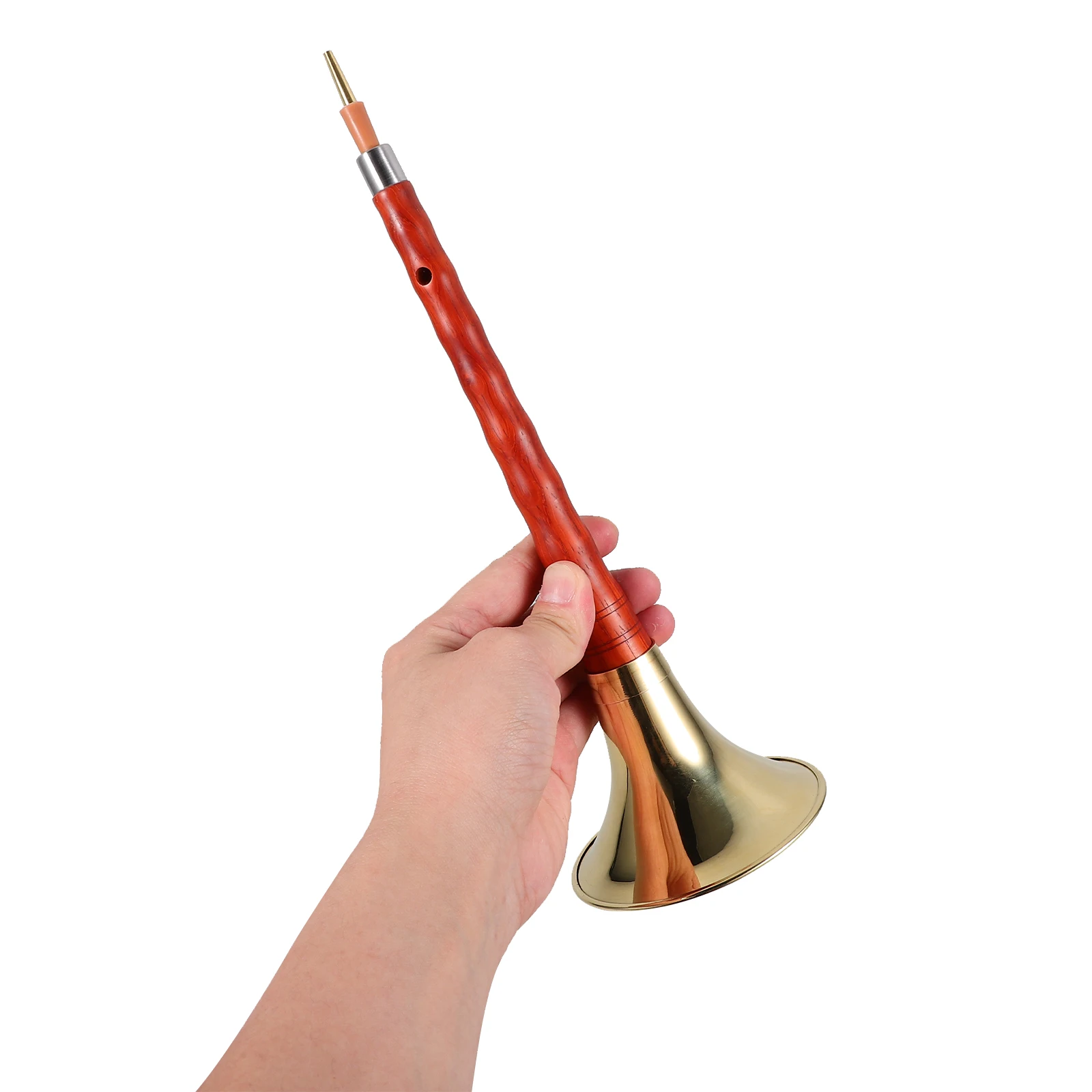Wood Chinese Suona Musical Instrument Small Size Red Wood Material Free Mouthpiece Random Color Easy To Carry Long Service
Wood Chinese Suona Musical Instrument Small Size Red Wood Material Free Mouthpiece Random Color Easy To Carry Long Service