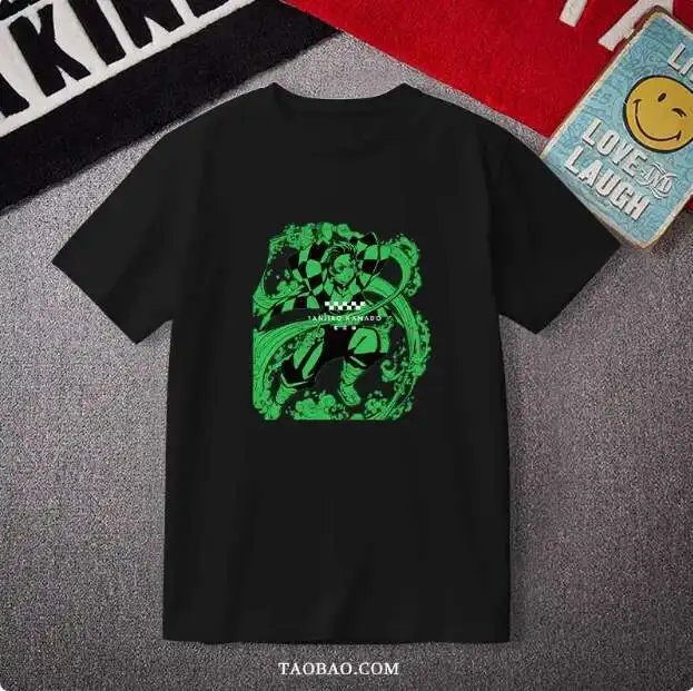 Anime Demon Slayer Tanjirou Kamado Nezuko Short Sleeve T-Shirt Summer Cosplay Student Loose Tops anime
Anime Demon Slayer Tanjirou Kamado Nezuko Short Sleeve T-Shirt Summer Cosplay Student Loose Tops anime