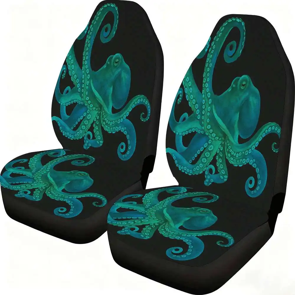 2pcs Blue Glow-in-the-Dark Octopus Car Seat Covers Compatible For Front Seats, High-Back Design, Fit For Cars/SUVs/Trucks, Glowi
2pcs Blue Glow-in-the-Dark Octopus Car Seat Covers Compatible For Front Seats, High-Back Design, Fit For Cars/SUVs/Trucks, Glowi