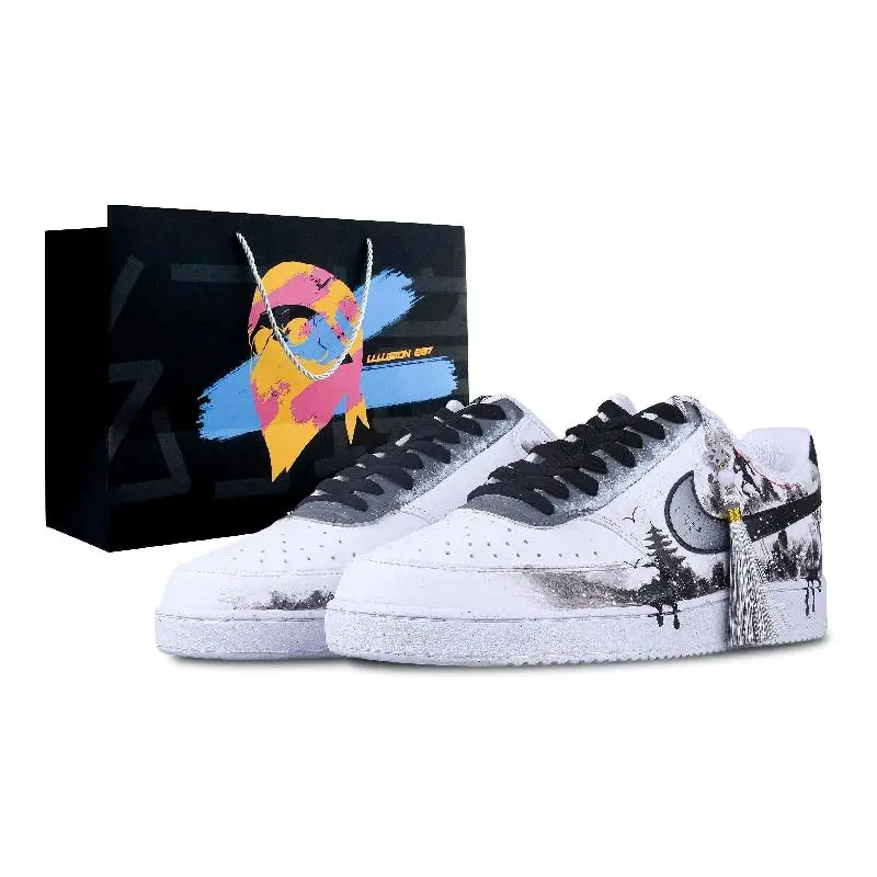 【Customize】Nike Court Vision 1 Skateboarding Shoes Men Sneakers shoes DH2987-101
【Customize】Nike Court Vision 1 Skateboarding Shoes Men Sneakers shoes DH2987-101