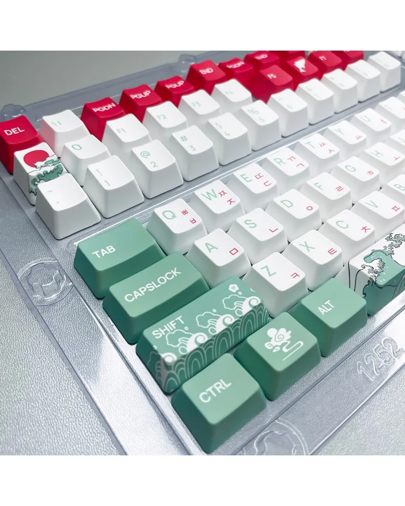 Korean root coral sea theme heat of sublimation transfer OE M highly mechanical keyboard keycaps
Korean root coral sea theme heat of sublimation transfer OE M highly mechanical keyboard keycaps