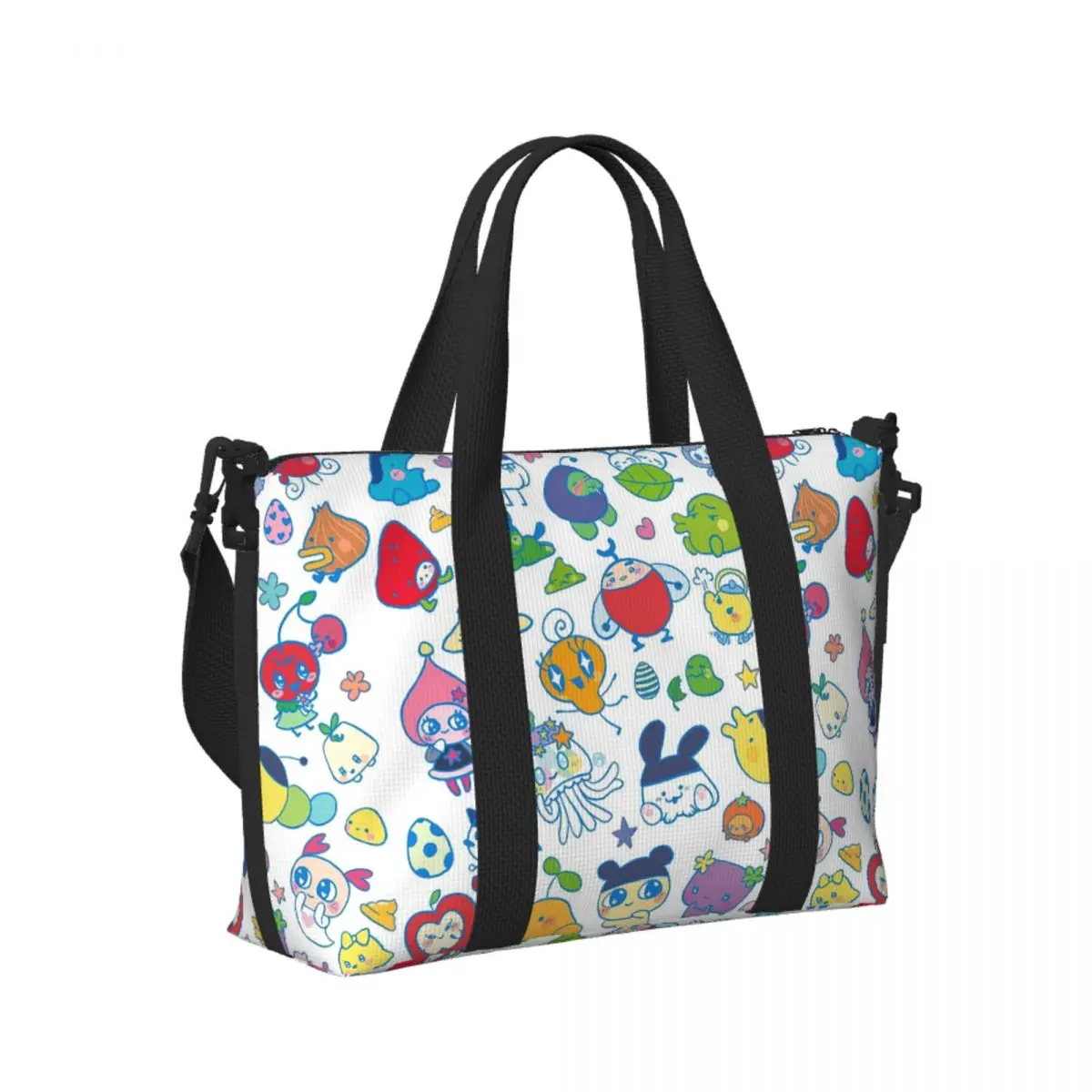 Custom Tamagotchi Friends Beach Travel Bag Large Capacity Tote Bags for Gym Yoga Women Shopping Duffle Shoulder Bag
Custom Tamagotchi Friends Beach Travel Bag Large Capacity Tote Bags for Gym Yoga Women Shopping Duffle Shoulder Bag