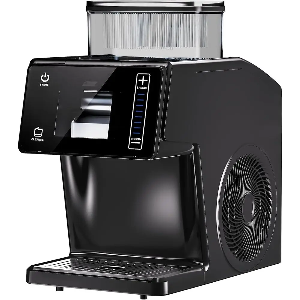 Shaved Ice hine with RaCooling, Portable Ice Cream Maker, ood-Grade StainlSteel Material, Adjustabllake Ice Maker or Home, Party
Shaved Ice hine with RaCooling, Portable Ice Cream Maker, ood-Grade StainlSteel Material, Adjustabllake Ice Maker or Home, Party
