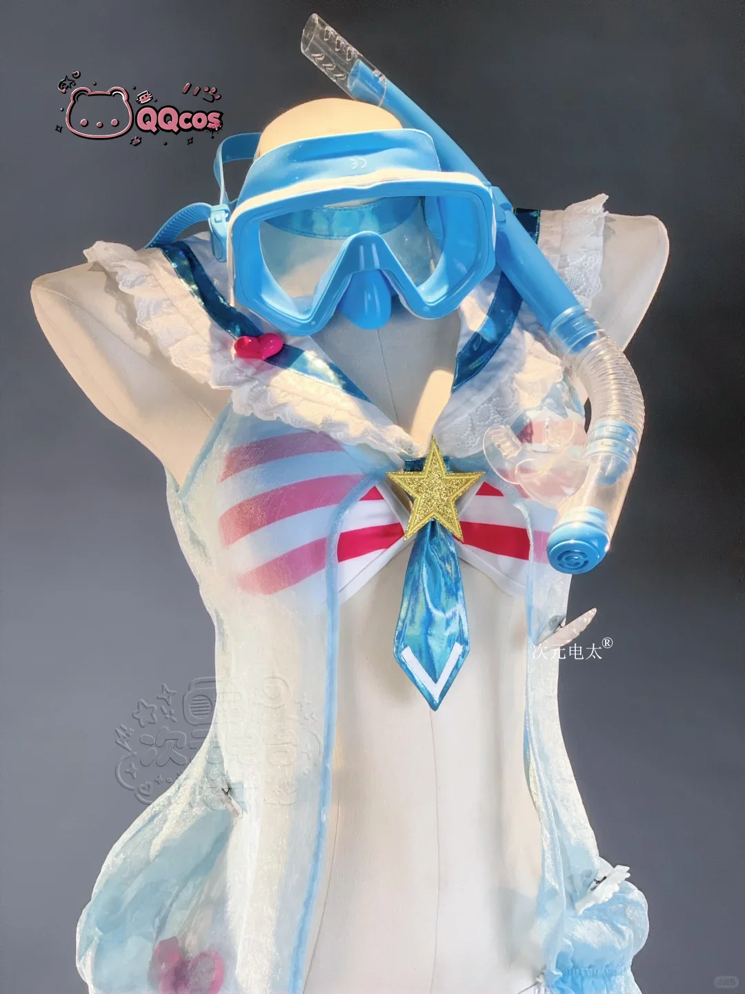 Muse Dash Buro Pilot Swimsuit Cosplay Costume | Full Set Summer Beach Outfit for Women Halloween Party 2026
Muse Dash Buro Pilot Swimsuit Cosplay Costume | Full Set Summer Beach Outfit for Women Halloween Party 2026