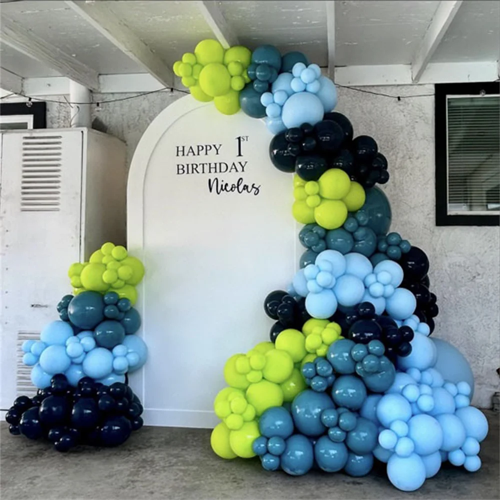 128pcs Blue and Green Balloon Arch Kit for Party Balloon Birthday Decorations Baby Shower Supplies Wedding Decorations
128pcs Blue and Green Balloon Arch Kit for Party Balloon Birthday Decorations Baby Shower Supplies Wedding Decorations