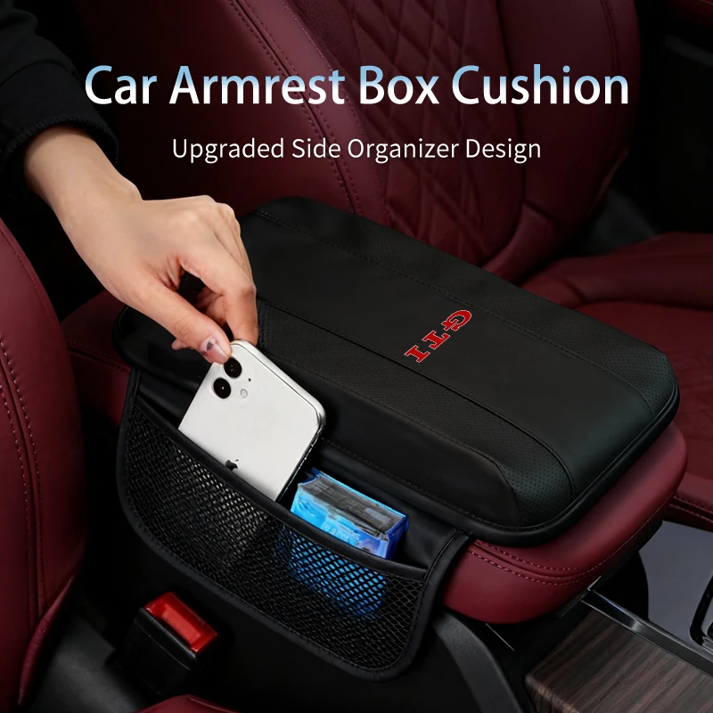 Car seat covers Armrest Pad with Storage Pocket PU Leather Protector For Volkswagen VW Golf 4 6 7 GTI Tiguan Passat B5 B6 B7 CC
Car seat covers Armrest Pad with Storage Pocket PU Leather Protector For Volkswagen VW Golf 4 6 7 GTI Tiguan Passat B5 B6 B7 CC