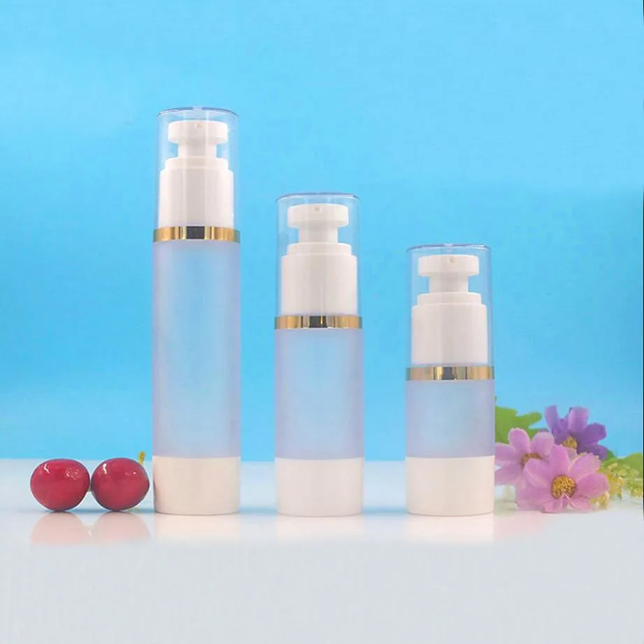 50ml round head frosted plastic airless bottle gold line essence serum/lotion/emulsion liquid foundation skin cosmetic packing
50ml round head frosted plastic airless bottle gold line essence serum/lotion/emulsion liquid foundation skin cosmetic packing