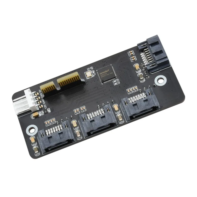 PCIe к 4-канальному расширителю SATA 3,0, 6gpbs высокоскоростной интерфейс SATA, поддерживает CM4
PCIe к 4-канальному расширителю SATA 3,0, 6gpbs высокоскоростной интерфейс SATA, поддерживает CM4