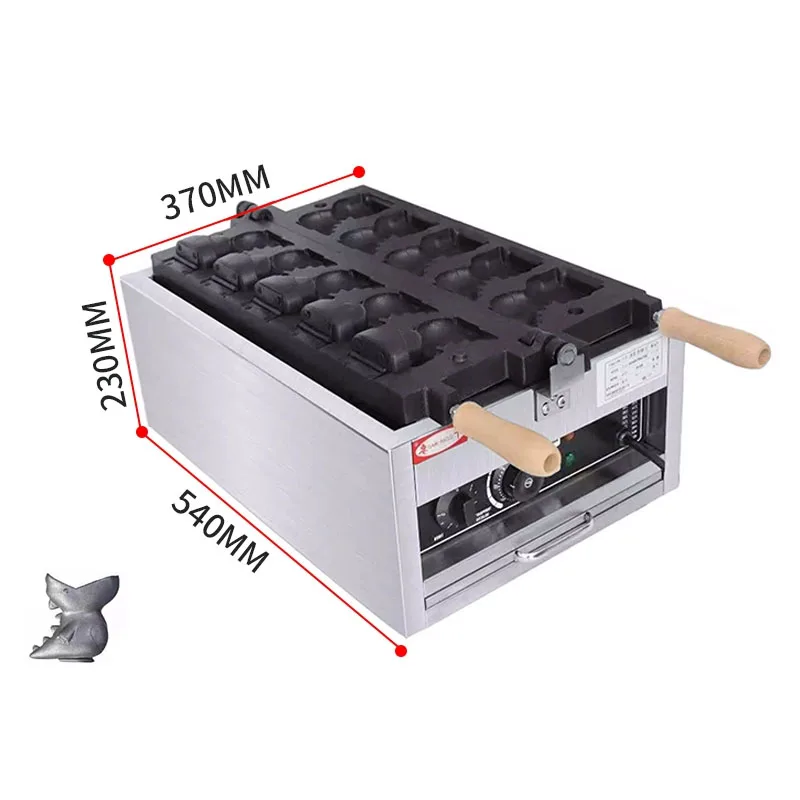 Customizable 110V/220V 5PCS Ice Cream Waffle Maker Dinosaur Open Mouth Dinosaur Shaped Cone for Home Business
Customizable 110V/220V 5PCS Ice Cream Waffle Maker Dinosaur Open Mouth Dinosaur Shaped Cone for Home Business