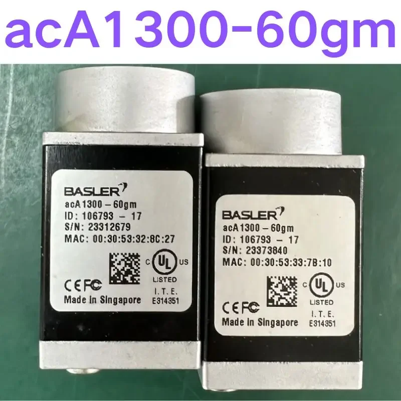 Second-hand test OK Industrial camera acA1300-60gm , Contact me for a discount
Second-hand test OK Industrial camera acA1300-60gm , Contact me for a discount