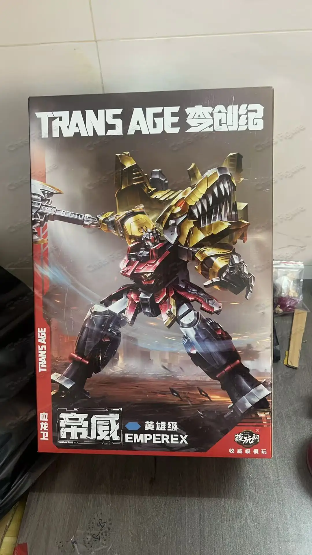 In Stock Cang Toys Transforming Toy, Hero Class 6-in-1 Dinosaur Triple Mode Transformation Robot Action Figure
In Stock Cang Toys Transforming Toy, Hero Class 6-in-1 Dinosaur Triple Mode Transformation Robot Action Figure