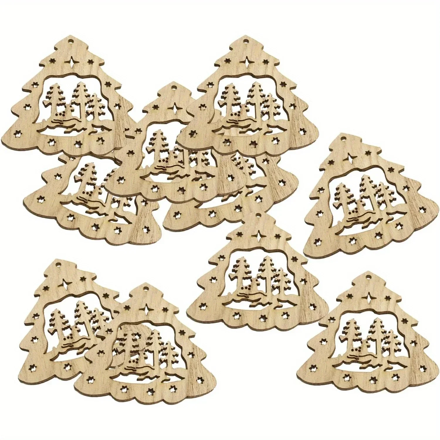 2026 New 20/30/40pcs Top Quality Wooden Christmas Tree Decorations With Rope Christmas Holiday Decorations Hand-Painted Artwork
2026 New 20/30/40pcs Top Quality Wooden Christmas Tree Decorations With Rope Christmas Holiday Decorations Hand-Painted Artwork