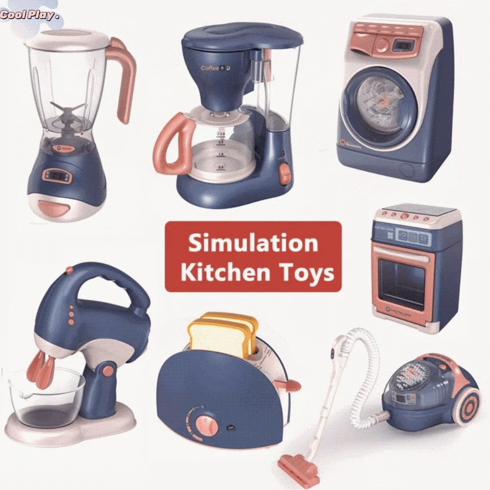 Simulation Juicer Simulation Kitchen Home Appliances Set Washing Machine Vacuum Cleaner Simulation Kitchen Toys Small Appliance
Simulation Juicer Simulation Kitchen Home Appliances Set Washing Machine Vacuum Cleaner Simulation Kitchen Toys Small Appliance