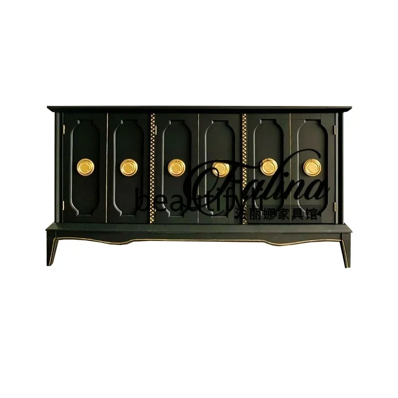 X11American-style entrance cabinet Solid wood simple light luxury dining side cabinet Living room storage foyer cabinet
X11American-style entrance cabinet Solid wood simple light luxury dining side cabinet Living room storage foyer cabinet