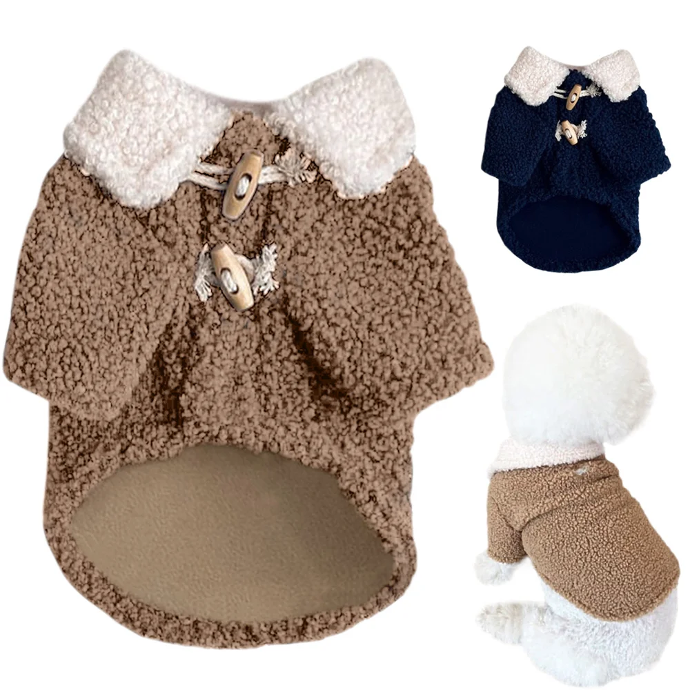 Dog Clothes Cute Puppy Coat Clothing Soft Warm Pet Lamb Fleece Jacket Winter Costume For Small And Medium Dogs Chihuahua Teddy 
Dog Clothes Cute Puppy Coat Clothing Soft Warm Pet Lamb Fleece Jacket Winter Costume For Small And Medium Dogs Chihuahua Teddy