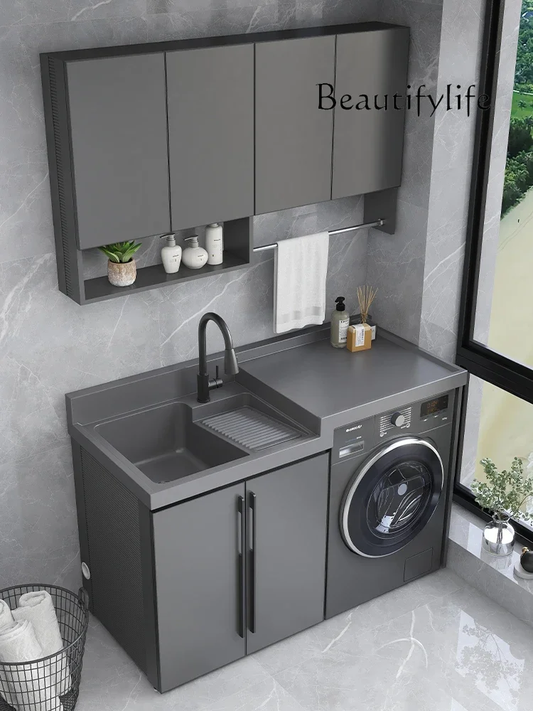 bathroom accessories set Waterproof balcony washing machine integrated cabinet combination laundry pool significant slot quartz
bathroom accessories set Waterproof balcony washing machine integrated cabinet combination laundry pool significant slot quartz