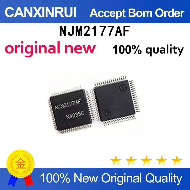 (5-100 pieces)Brand new original NJM2177AF QFP spot chip IC
(5-100 pieces)Brand new original NJM2177AF QFP spot chip IC