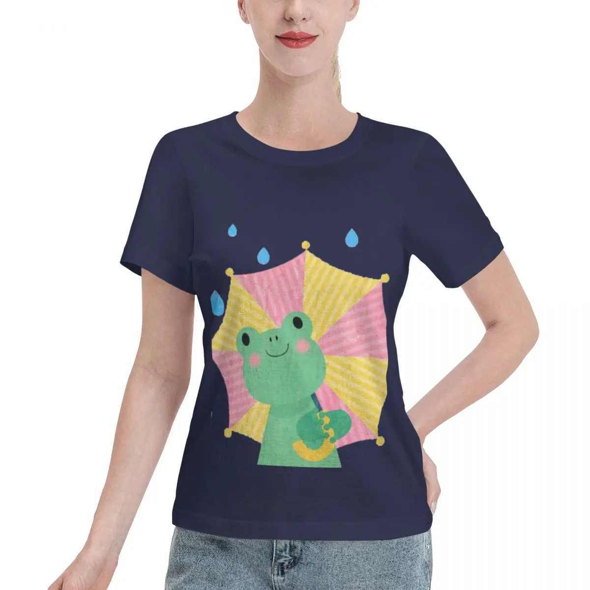 Cute Frog Luxury T Shirts for Women's Summer Print Shirt Cotton High Quality Clothing Streetwear
Cute Frog Luxury T Shirts for Women's Summer Print Shirt Cotton High Quality Clothing Streetwear