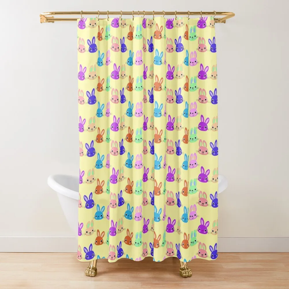 Colorful Easter Bunnies Shower Curtain Bathroom And Shower Accessories For Shower And Services Curtain
Colorful Easter Bunnies Shower Curtain Bathroom And Shower Accessories For Shower And Services Curtain