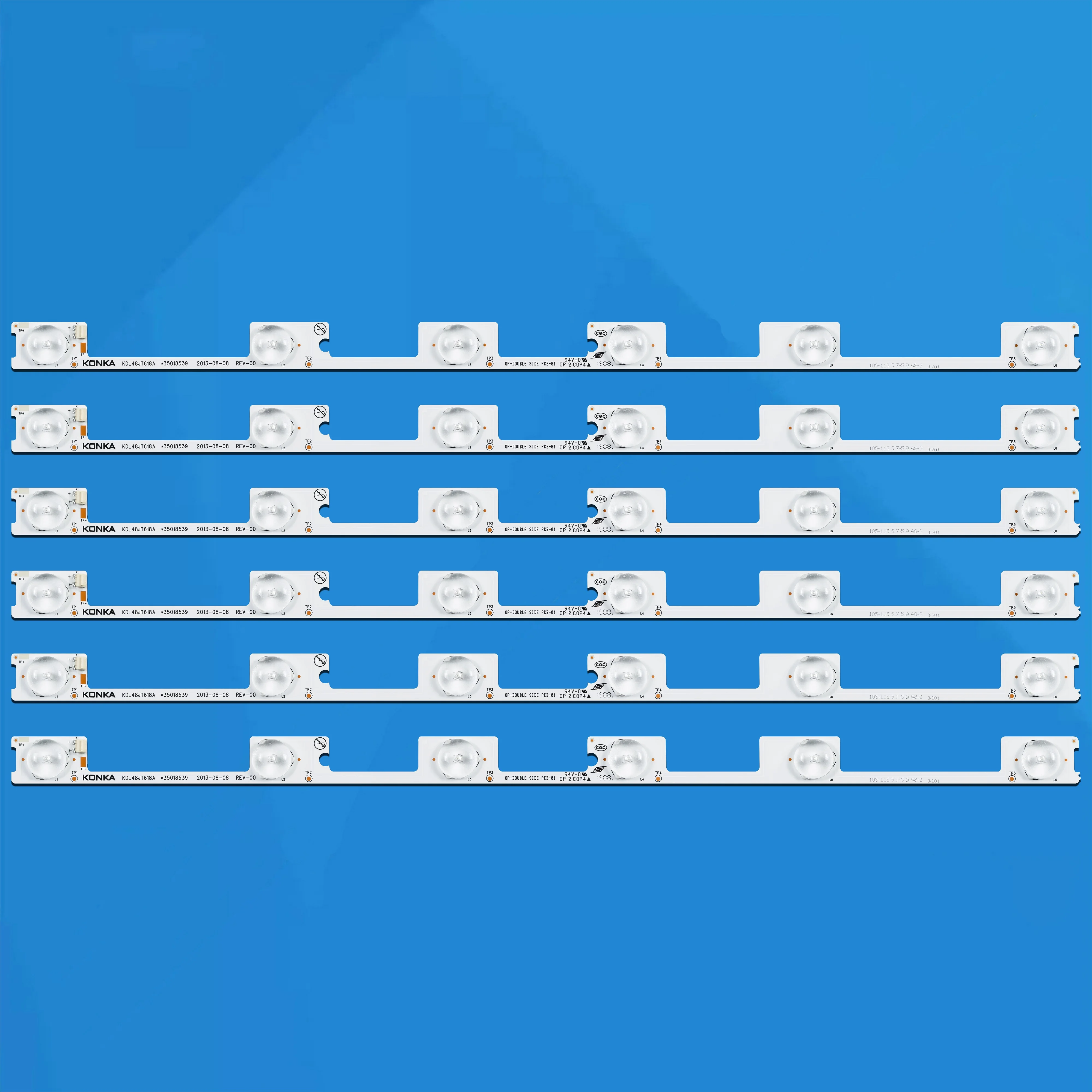НОВАЯ светодиодная лента для подсветки, 1/5/10/25/50 компл., 442 мм, 6 светодиодов, 6 В для KDL48JT618A kdl48mt539u Ph48 Wee2 Ph48s61dg L48f50slim L48t20smart 
НОВАЯ светодиодная лента для подсветки, 1/5/10/25/50 компл., 442 мм, 6 светодиодов, 6 В для KDL48JT618A kdl48mt539u Ph48 Wee2 Ph48s61dg L48f50slim L48t20smart
