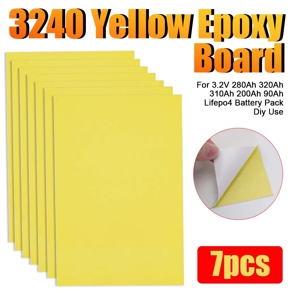 200x300x0.5MM 3240 Epoxy Board Plate Insulator Insulation With Adhesive For 3.2V 280Ah 320Ah 310Ah 200Ah 90Ah Lifepo4 Battery
200x300x0.5MM 3240 Epoxy Board Plate Insulator Insulation With Adhesive For 3.2V 280Ah 320Ah 310Ah 200Ah 90Ah Lifepo4 Battery