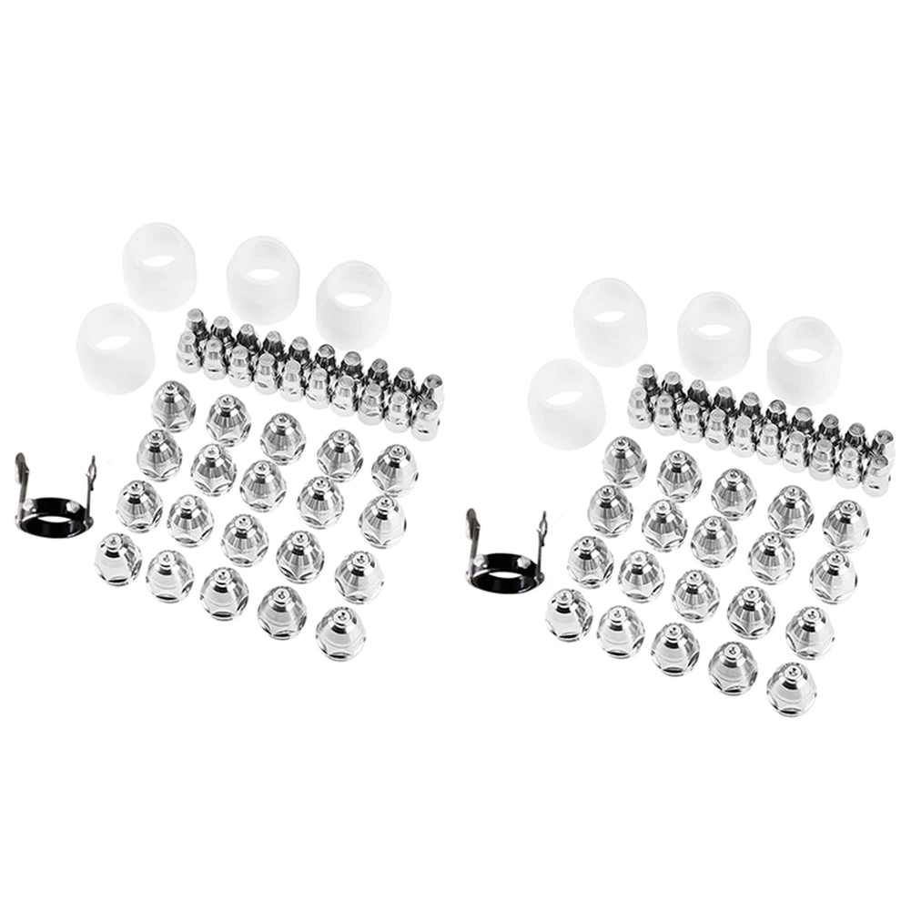 【ELECTRONIC-ACCESSORIES】90Pcs P80 Cutting Torch Consumable Kit Electrode Tip Nozzle 1.5Mm Cup Roller Guide Wheel Outfit Plasma C
【ELECTRONIC-ACCESSORIES】90Pcs P80 Cutting Torch Consumable Kit Electrode Tip Nozzle 1.5Mm Cup Roller Guide Wheel Outfit Plasma C