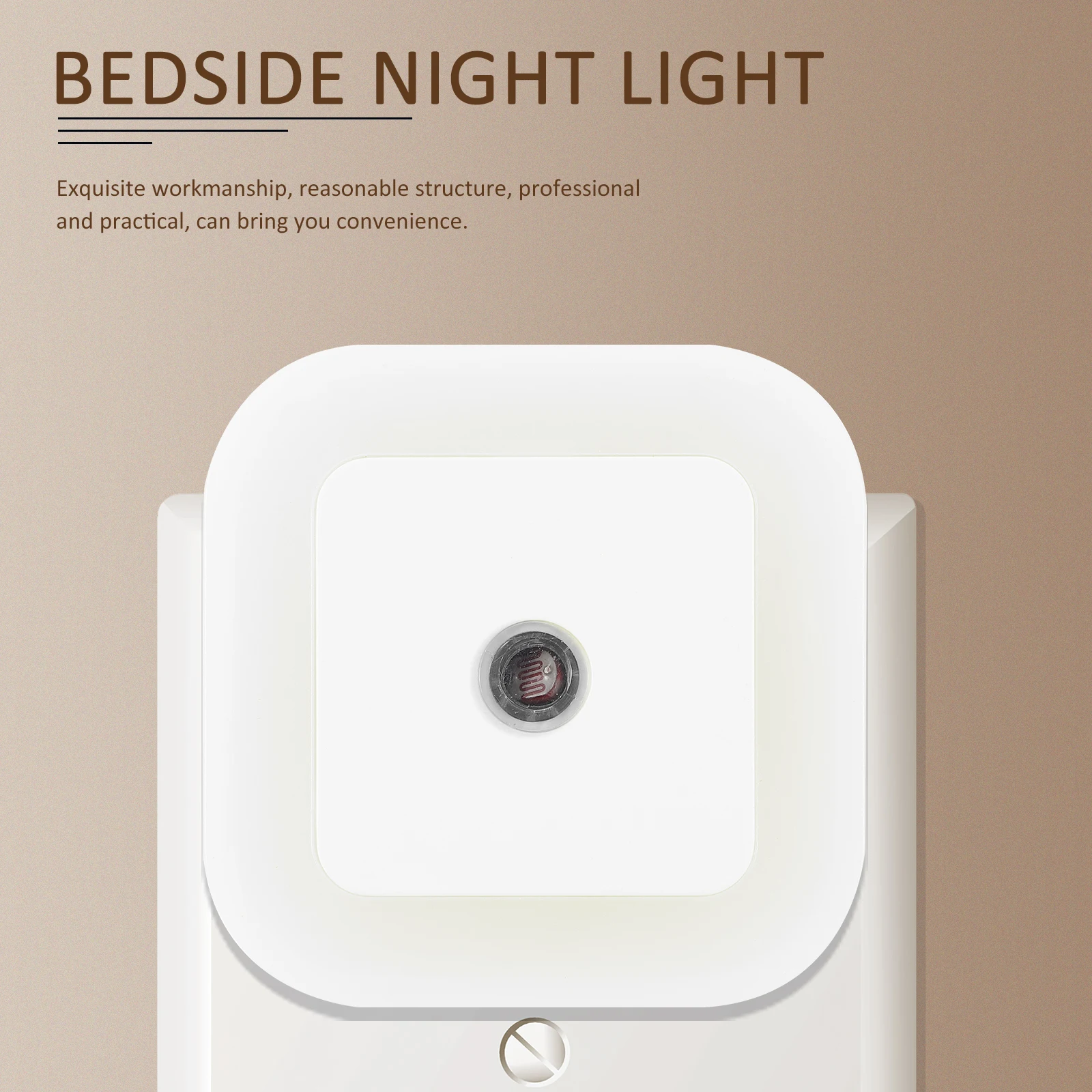 6pcs LED Night Plug in Wall Sensor Night Light for Bedroom Hallway Bathroom Home with Light Sensor Indoor Use
6pcs LED Night Plug in Wall Sensor Night Light for Bedroom Hallway Bathroom Home with Light Sensor Indoor Use