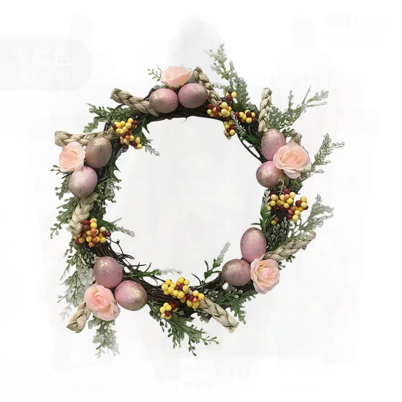 Iron Ring Rose Garland Wreath Simulation Floral Home Door Wall Decoration 40cm Diameter for Wedding Holiday Party Decor
Iron Ring Rose Garland Wreath Simulation Floral Home Door Wall Decoration 40cm Diameter for Wedding Holiday Party Decor