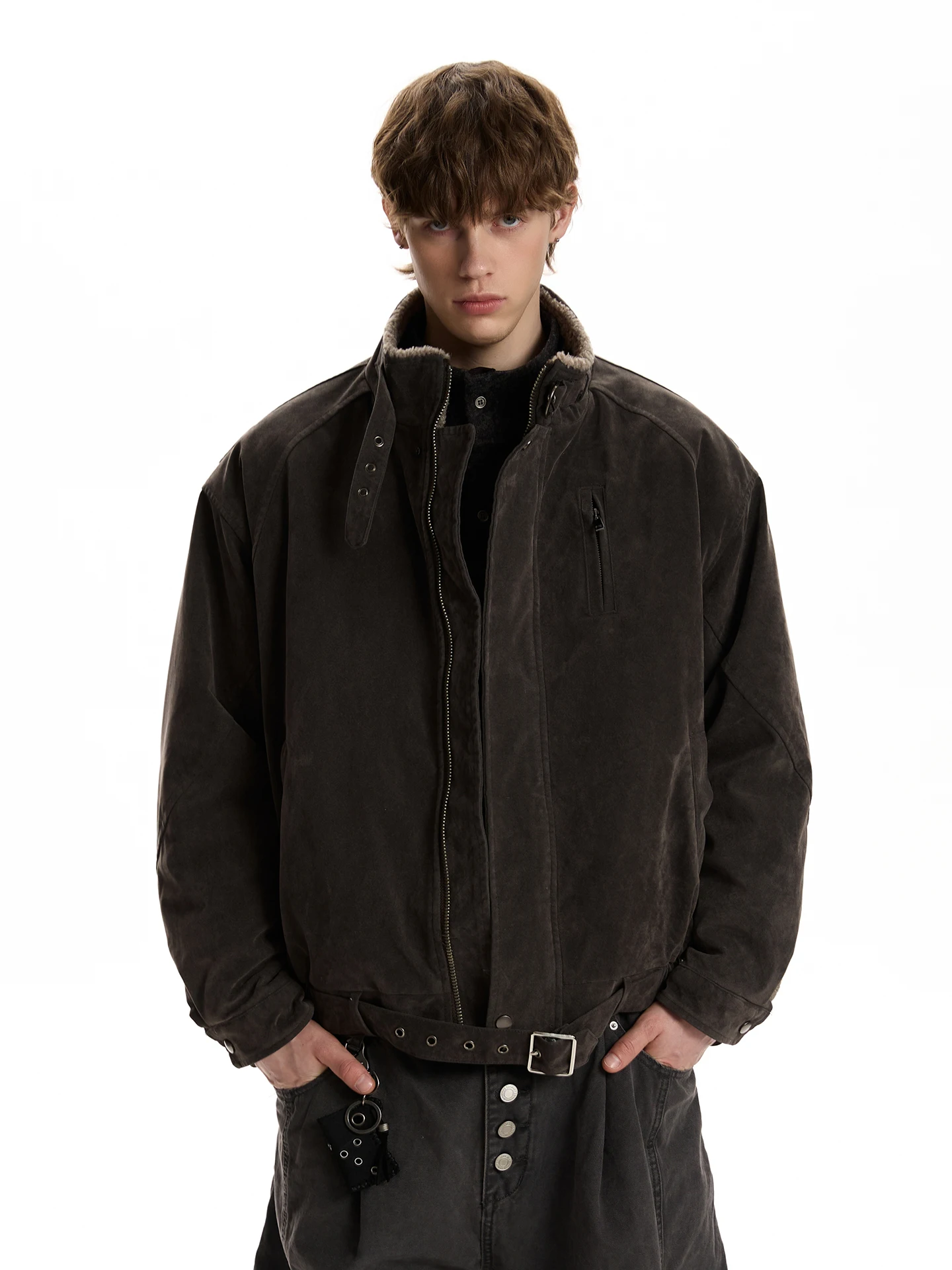 Пальто PUEE в американском ретро-стиле из замши и хлопка, теплый свободный крой, зимняя молодежная мода, свободный крой, молодежный стиль, Crt oddy
Пальто PUEE в американском ретро-стиле из замши и хлопка, теплый свободный крой, зимняя молодежная мода, свободный крой, молодежный стиль, Crt oddy