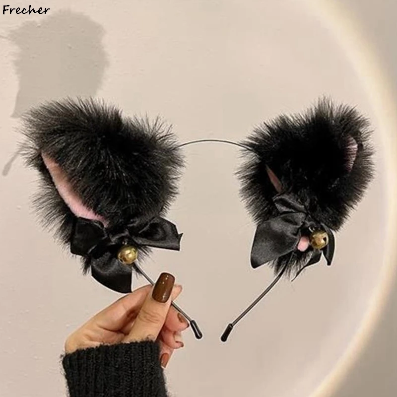 Lolita Cat Fox Ears Soft Plush Headband Hoops Cosplay Prop Headwear Role Play Lace Bell Bow Necklace Christmas Party Hairband
Lolita Cat Fox Ears Soft Plush Headband Hoops Cosplay Prop Headwear Role Play Lace Bell Bow Necklace Christmas Party Hairband