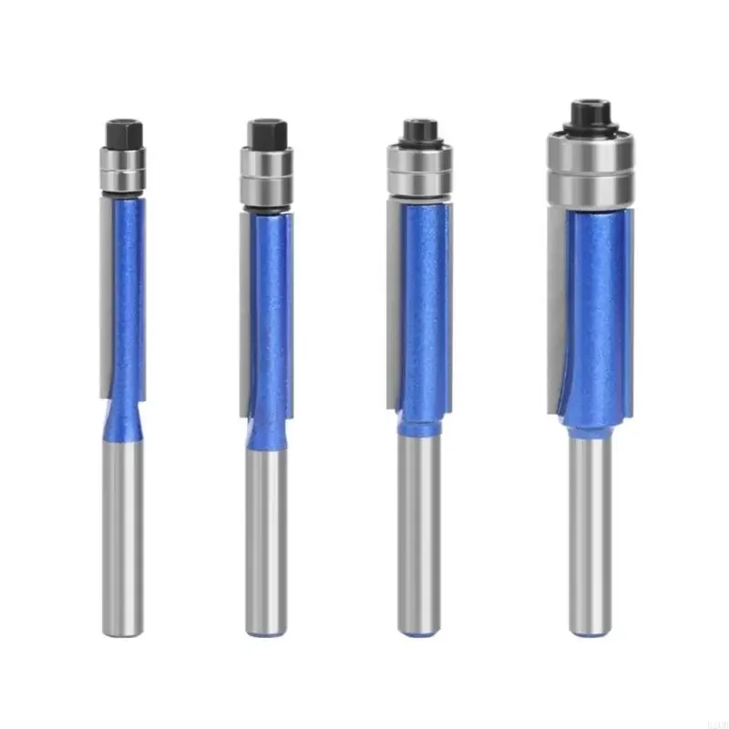 Head double bearing trimming knife For Woodworking 4Pcs Double Bearing Flat Milling Head Insert Straight Cutter
Head double bearing trimming knife For Woodworking 4Pcs Double Bearing Flat Milling Head Insert Straight Cutter