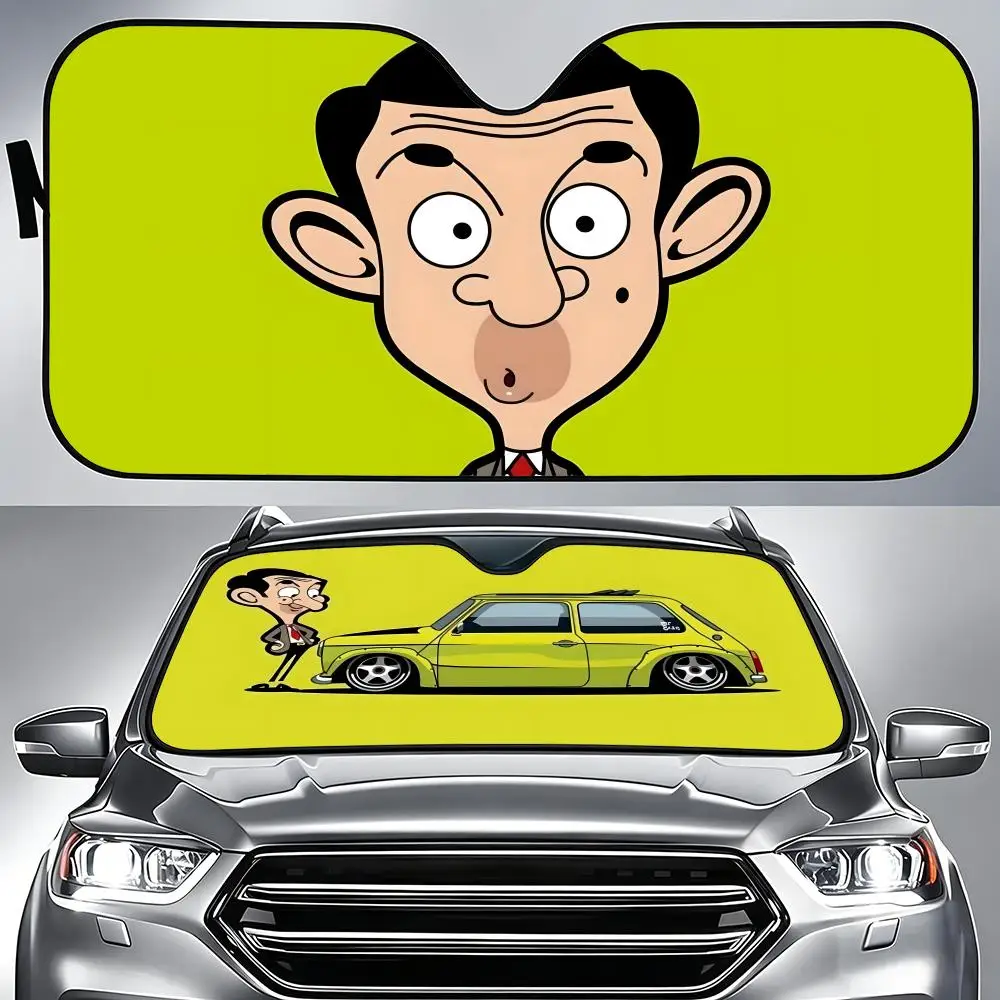 Cartoon A-Animated M-Mr. B-Bean Sun Visor Aluminum Foil Windshield Sunshade, UV Protection Heat Insulation Reusable
Cartoon A-Animated M-Mr. B-Bean Sun Visor Aluminum Foil Windshield Sunshade, UV Protection Heat Insulation Reusable