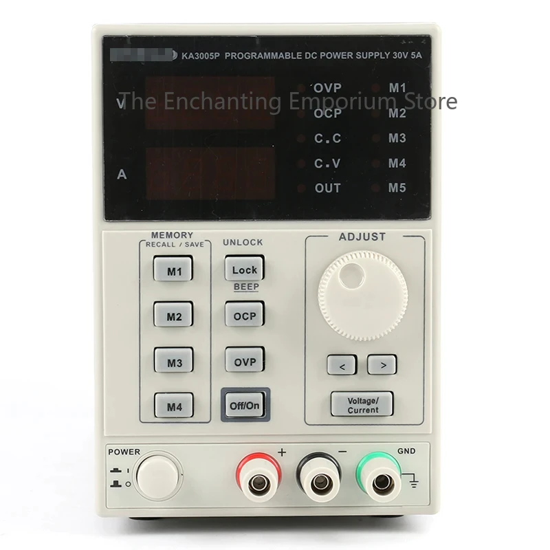 3005P Programmable Precision Adjustable DC Linear Power Supply Digital 30V/5A 0.01V/0.001 for Laboratory Remote Control
3005P Programmable Precision Adjustable DC Linear Power Supply Digital 30V/5A 0.01V/0.001 for Laboratory Remote Control